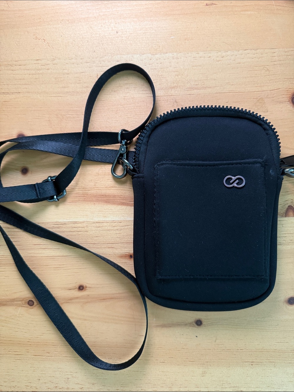 CALIA by Carrie Underwood Black Crossbody Phone Pouch